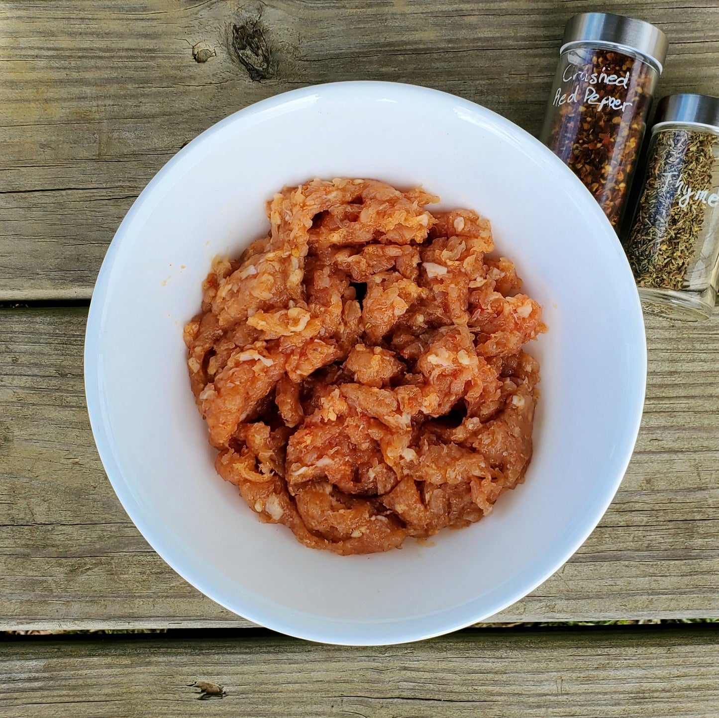 Hot Italian Ground Chicken, Non-GMO