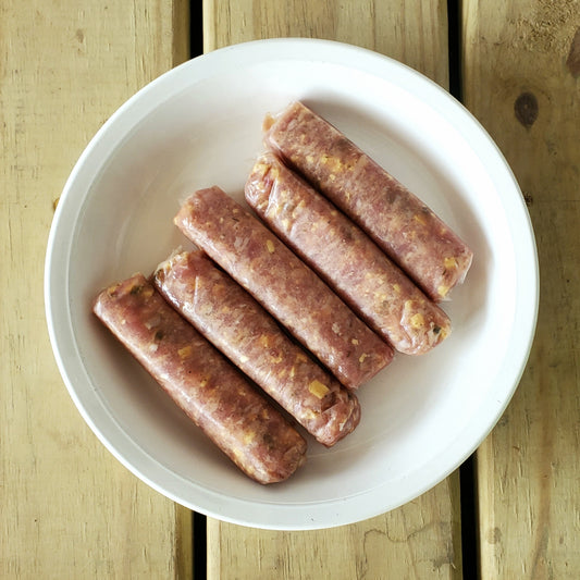 Jalapeno Cheddar Chicken Brats, Non-GMO